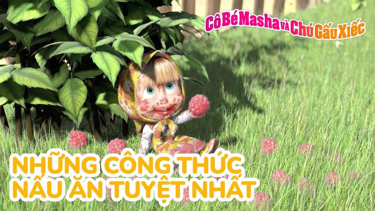 Cô Bé Masha và Chú Gấu Xiếc 😋 Những công thức nấu ăn tuyệt nhất 🍽 Tuyển tập các tập phim