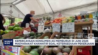 Bukti Kepercayaan Konsumen AS Memburuk di Juni 2025