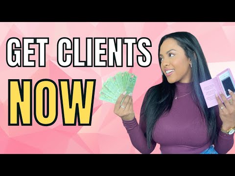 How to get HIGH PAYING Clients | Get more clients TODAY | Flowrish Lashes