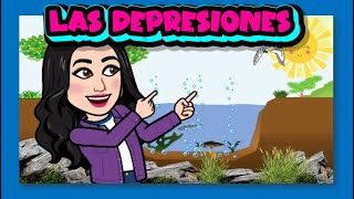 ¿Qué significa depresiones y valles?