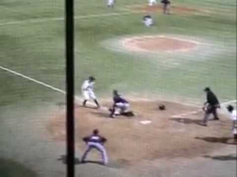 Baseball Player Jumps Over Catcher - Slow Motion &...