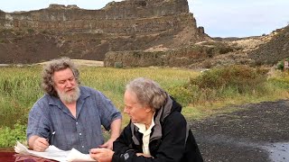 Graham Hancock Interviews Randall Carlson in the Scablands for Magicians of the Gods 2014 Megafloods