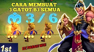 GATOTKACA ONLY | MAGIC CHESS MOBILE LEGENDS 2024