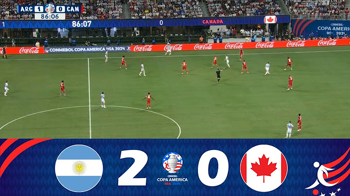 アルゼンチン vs. カナダ [2-0] | コパ・アメリカ 2024 |試合ハイライト！