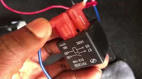 How to fix your back up camera from flickering with a relay