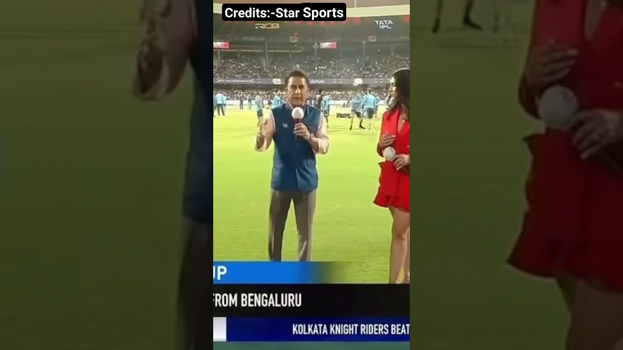 Sunil Gavaskar Statement on Virat Kohli and Star sports Commentry 