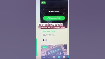 Trang web giúp tìm việc làm và tạo CV nhanh chóng￼ 👨🏻‍💻| TikTok: @bup.bui