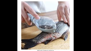 Donnymock Fish Scale Remover Scrapper Scaler Cutter Cleaning Tools For Kitchen