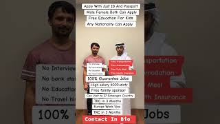 Poland Work Permit Visa 2024 | Wizard Immigration Services | Apply Now #youtubeshorts #shortsfeed