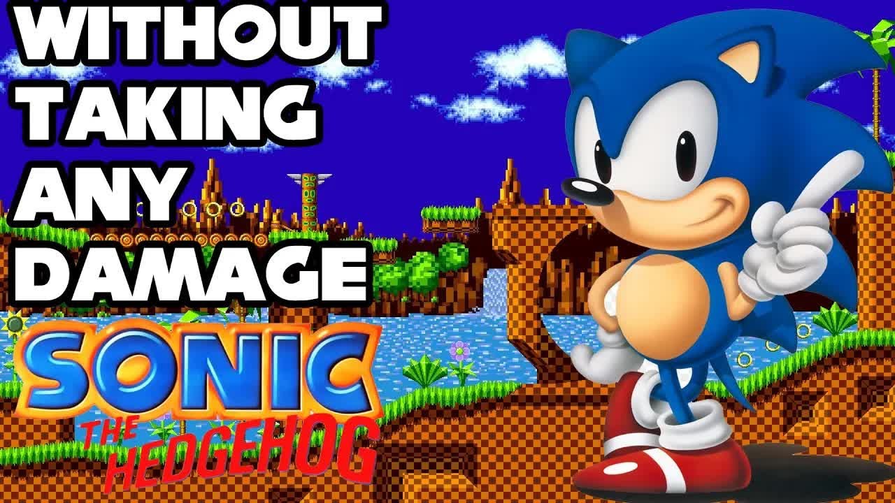 CAN YOU BEAT Sonic 1 without taking any DAMAGE - YouTube