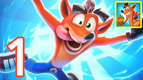 Crash Bandicoot: On the Run - Gameplay Walkthrough Part 1 - Trailer (iOS, Android)