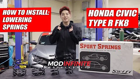 How To Install Lowering Springs | Honda Civic Type R FK8