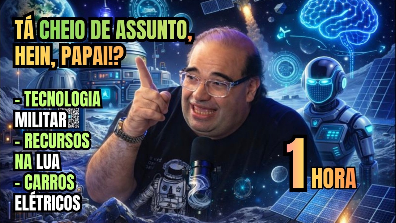 SÉRGIO SACANI cheio de assunto 1HORA. Para dormir e almoço #sergiosacani #astronomia