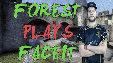 CSGO: NiP f0rest playing FACEIT #4 and answering some questions