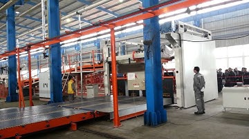 CORRUGATED MACHINERY --- JETS300 2500mm Down Stacker with Hand Batching by J.S. Machine