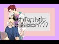 Ushijima confesses | UshiTen lyric confession | what makes you beautiful | one direction