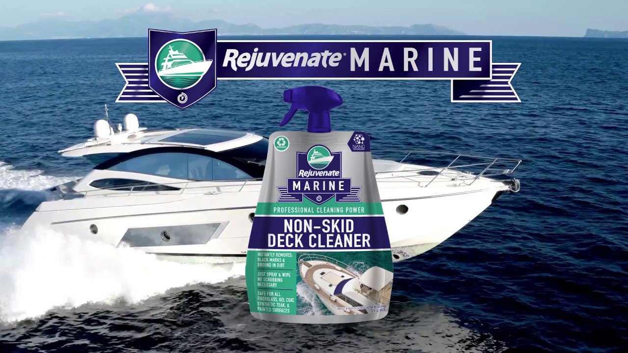 Rejuvenate Marine® NonSkid Deck Cleaner YouTube