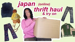 japan online thrift haul for winter (miu miu, hysteric + more!)