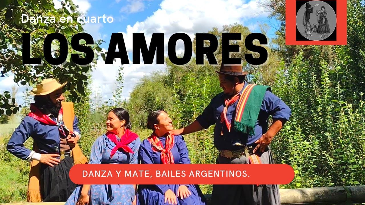 LOS AMORES - DANZA TRADICIONAL EN CUARTO - #FOLKLOREARGENTINO