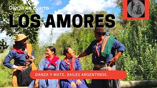 LOS AMORES - DANZA TRADICIONAL EN CUARTO - #FOLKLOREARGENTINO screenshot 2