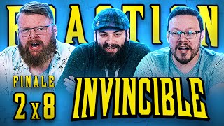 Invincible 2x8 FINALE REACTION!! 'I Thought You Were Stronger'