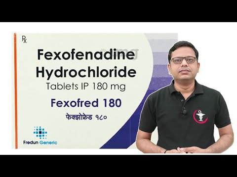 Fexofred 120 Tablet | Fexofenadine (120mg) | Antiallergic Medicine | Antihistaminic Drugs