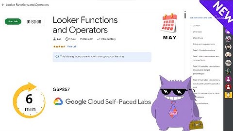 Looker Functions and Operators | #2025 | #GSP857 |#qwiklabs |Solution