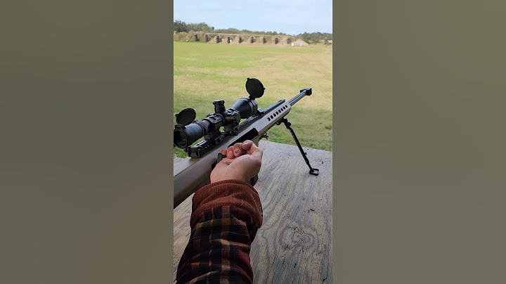Barrett M82 50 BMG Rifle!