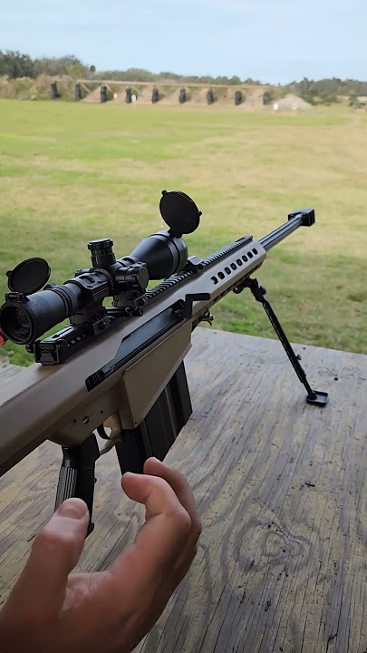 Barrett M82 50 BMG Rifle!
