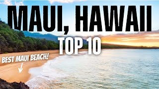 Top 10 Things To Do In Maui, Hawaii In 2024 (Adventure Itinerary)  4K Travel Guide