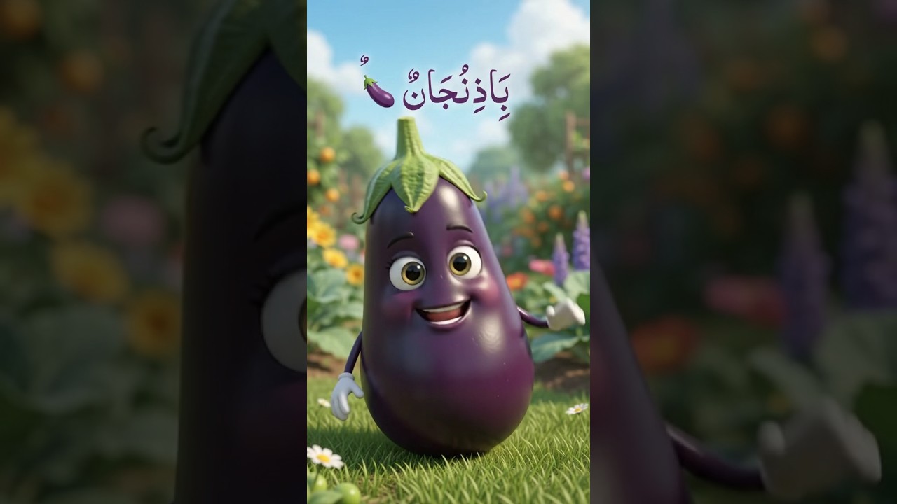 7 Vegetable Names in Arabi🥰#shorts #arabic