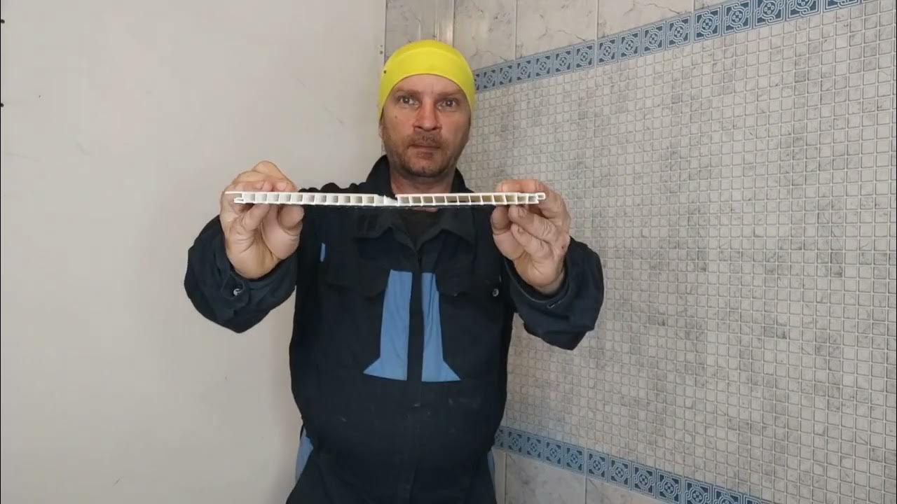 монтаж ПВХ панелей , углы больше не нужны ! - YouTube