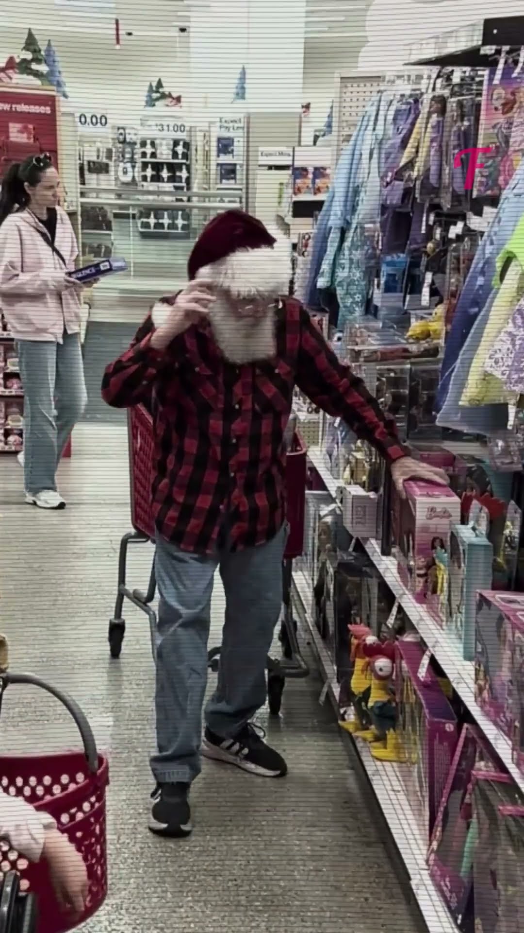 Santa’s Surprise for a Little Girl’s Christmas Wish #shorts