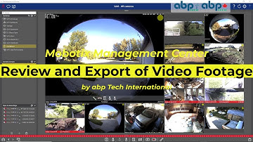 How to playback and exporting video footage with Mobotix Management Center