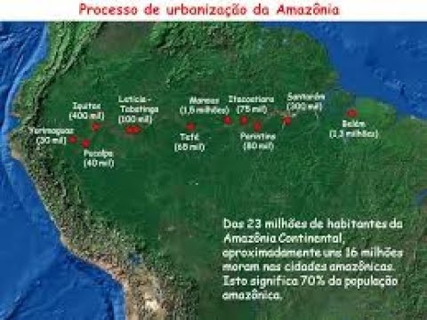 o crescimento urbano e a urbanização na amazônia youtube