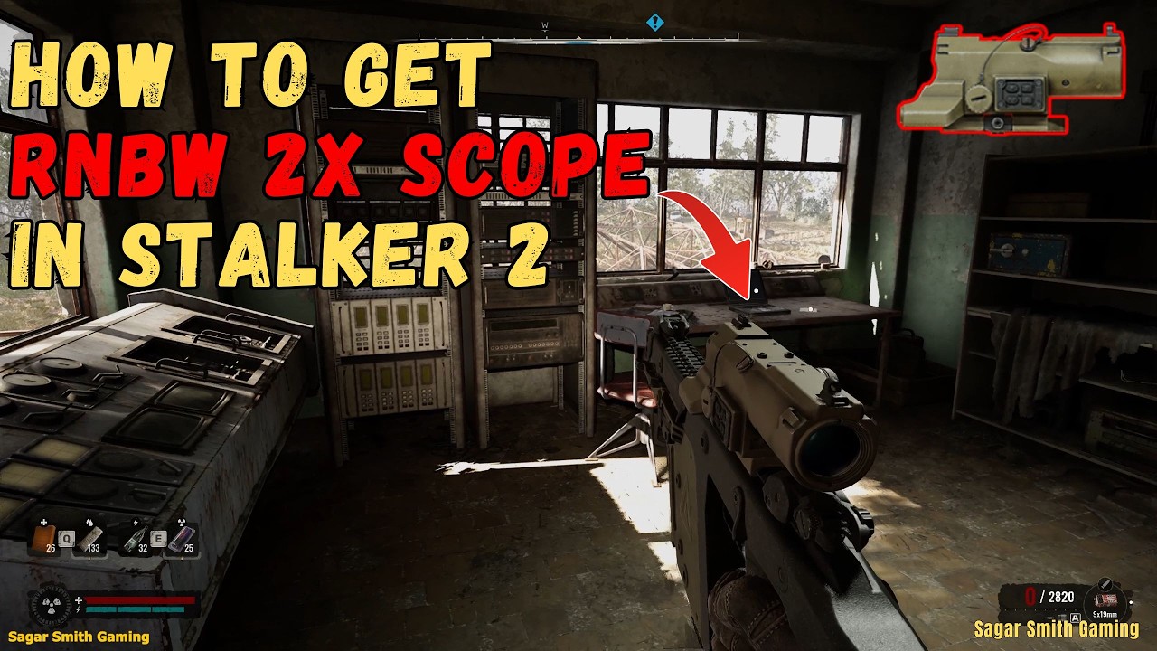 STALKER 2 RNBW 2X Scope Location | How to Get Lukash's Code Locked