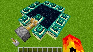 testei os vídeos virais de minecraft para quebrar esse portal