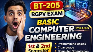 Famous Syllabus for BT-205 Basic computer engineering for 1st year students Net Worth