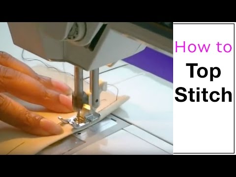 Sewing a Curly Hem Using Fishing Line 