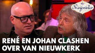 René en Johan clashen over Matthijs van Nieuwkerk: 'Jij lult uit je nek!' | DE ORANJEWINTER