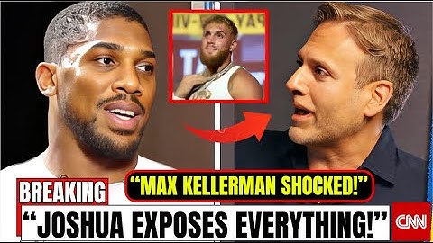“Anthony Joshua DROPS BOMBS in Max Kellerman Interview Before Jake Paul Fight | FULL TRUTH REVEALED!