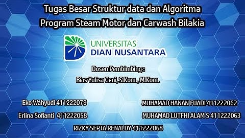 TUGAS BESAR STRUKTUR DAN ALGORITMA KELOMPOK 2 UNDIRA