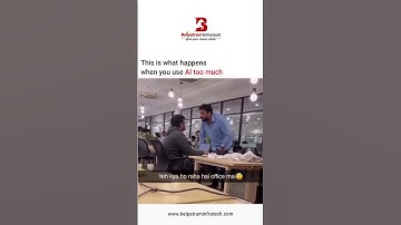 Manager’s Angry Reaction When You Use ChatGPT for Every Task 🤯 | #officememes