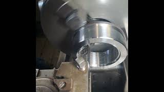 Amazing heavy engineering internal threads on lathe creative engineering viralshort lathe