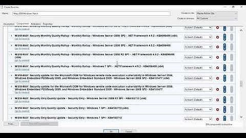 Baseline Creation   Bigfix Endpoint Manager