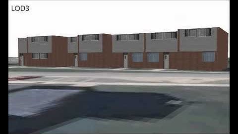 Sanborn 3D Building Models Levels of Detail