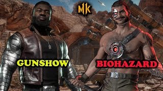 RUSHDOWN GODS! - JAX VS KANO - GunShow vs Biohazard (Mortal Kombat 11)