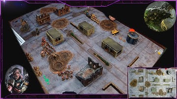 Firefight 2nd Edition Battle Report The Plague VS Veer-Myn