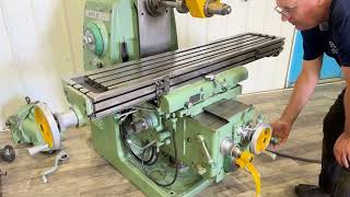 205-12 CINCINNATI CINEL 60 UNIVERSAL HORIZONTAL MILLING MACHINE: STOCK #81258