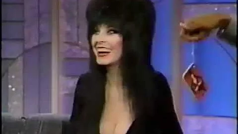 The Arsenio Hall Show with guest Elvira - Halloween 1989